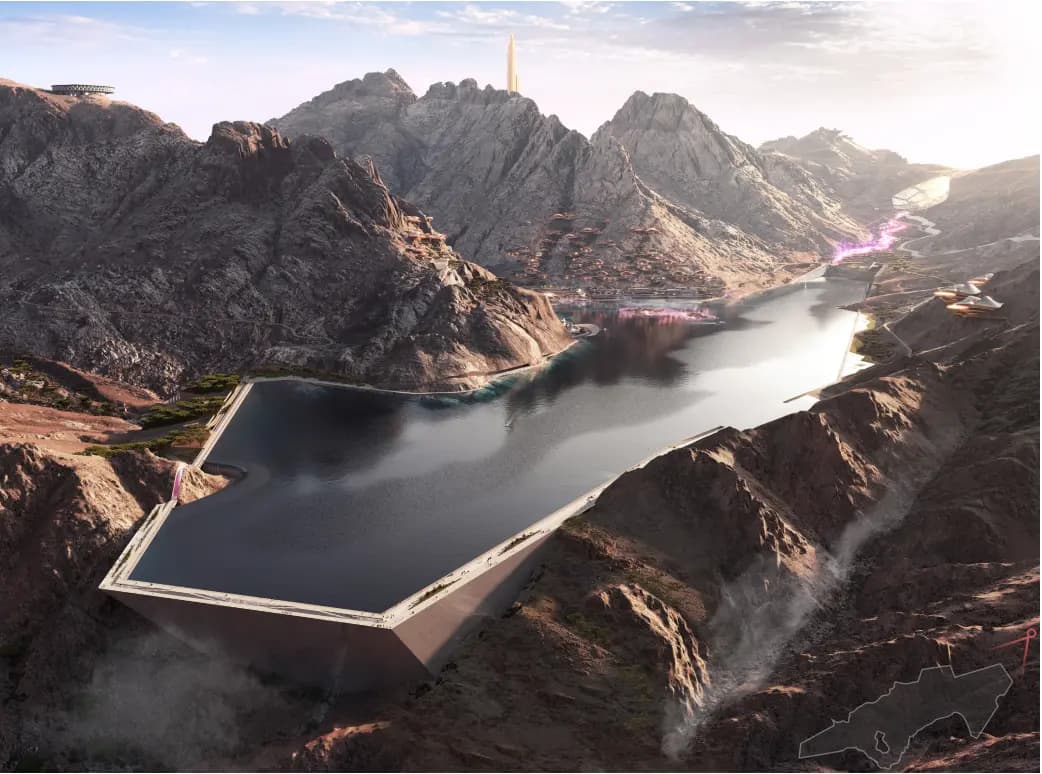 Trojena Dams Project